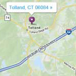 Tolland Map