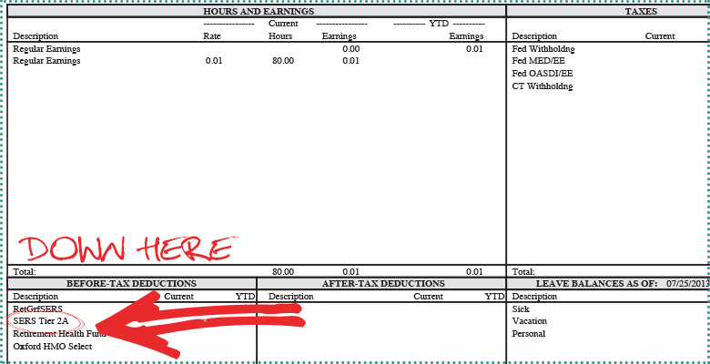 Sample Pay Stub